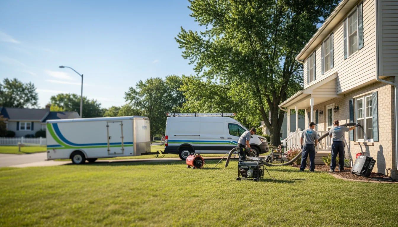 Flooded Basement Restoration And Cleanup With Repair in Somerset, WI near me